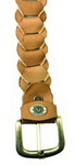 8A06 Braided Cowhide Belt